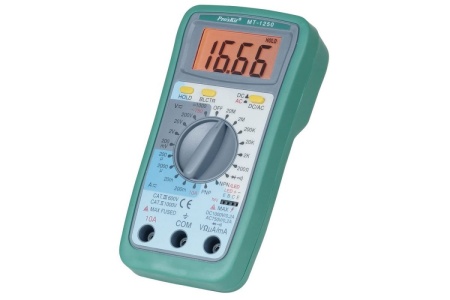 Мультиметр ProsKit MT-1250 00333747