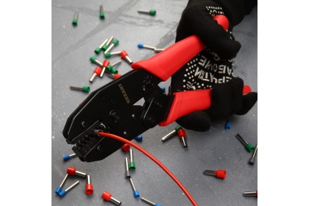 Кримпер для обжима штыревых наконечников 0.5 - 4.0 мм2 REXANT ht-301 E tl-336 E 12-3013