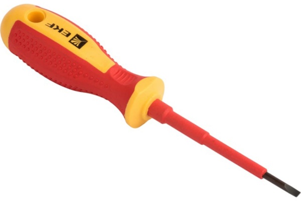 Отвертка EKF Expert SL3x75 мм 1000В sl-3-75-exp-in