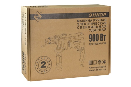 Ударная дрель Энкор ДУЭ-900ЭР/13М 50082