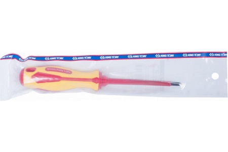 Крестовая отвертка KING TONY Phillips №1, 100 мм, диэлектрическая 14710104