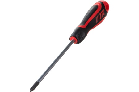 Отвертка, крестовая PH1 x 100мм усиленная JTC 7630