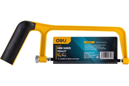 Ножовка по металлу DELI DL6007 150 мм 98408