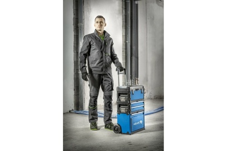 Рабочая куртка HOEGERT TECHNIK LEMBERG, темно-серый, р.3XL/58 HT5K800-3XL