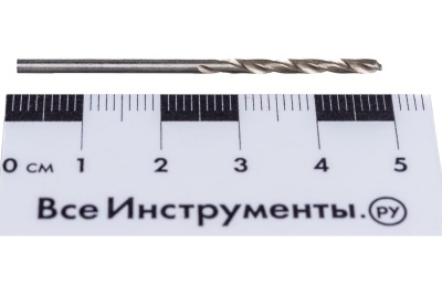 Сверло по металлу (2 шт; 2х49х24 мм; Р6М5) СИБРТЕХ 72203