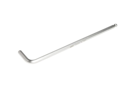 Г-образный шестигранный экстрадлинный ключ с шаром 6мм JTC 73006