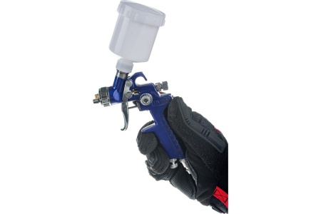 Пневматический мини-краскопульт Pegas pneumatic H2000A HVLP 1 мм 2748