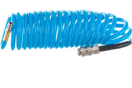 Шланг спиральный с фитингами рапид (5 м; 6x10 мм) FUBAG 170300