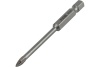 Сверло по керамической плитке 4 мм, крестовая пластина, 6-гр. хвостовик Denzel 728023