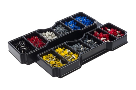 Набор контактных гильз с инструментом для опрессовки KNIPEX KN-979010