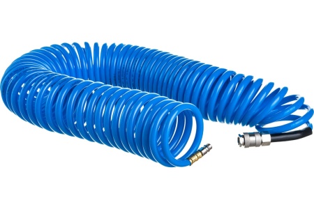 Шланг спиральный с фитингами рапид (15 м; 6x10 мм) FUBAG 170302