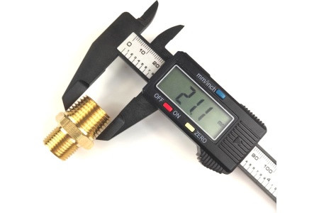 Ниппель латунный переходной пневмо 1/2"НР - 3/8"НР Профитт 9276287