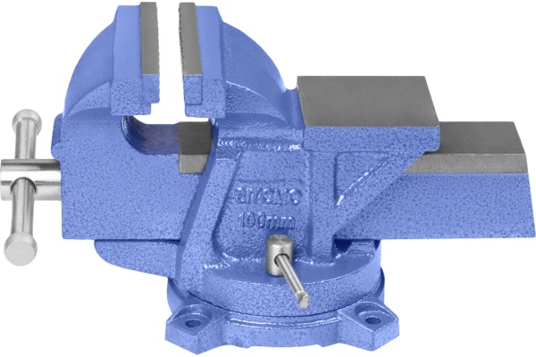 Слесарные поворотные тиски SITOMO ТСЧ-100 48288