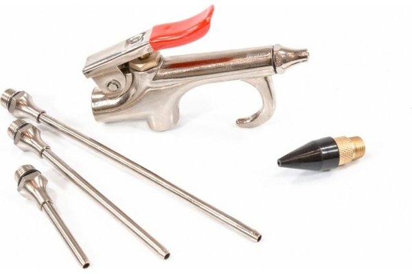 Набор пневматический продувочный пистолет с насадками MATRIX 4 шт 57338