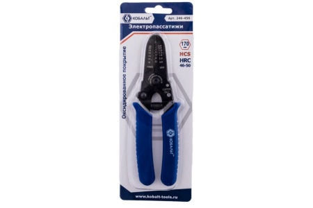 Электропассатижи КОБАЛЬТ 170мм 246-456