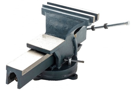 Стальные поворотные слесарные тиски КОБАЛЬТ 248-993