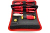Набор диэлектрических cтержней Felo SL, PH, PZ, TX и рукоятка E-SMART в поясной сумке, 12 шт. 06381204