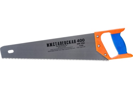 Ножовка по дереву РОССИЯ шаг 5мм, 400мм, 1520-40-05_z01