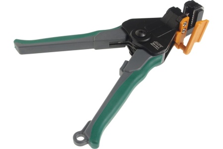 Клещи JTC для снятия изоляции с кабелей 0.5-2.0 мм зеленые ручки 5618A
