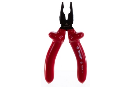 Плоскогубцы  "ЭКСПЕРТ" "ЭЛЕКТРИК" комбинированные диэлектрические высоковольтные 160 мм Зубр 2214-1-16_z02