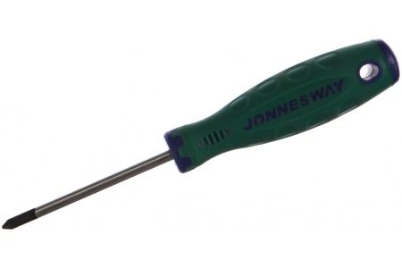 Стержневая крестовая отвертка Jonnesway Anti-Slip Grip D71P180 PH 1x180 мм 46101 Стержневая крестовая отвертка Jonnesway Anti-Slip Grip D71P180 PH 1x180 мм 46101