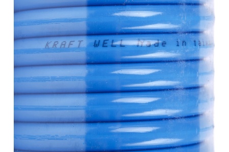 Шланг воздушный полиуретановый, спиральный 8x12 мм, 15 м KraftWell KRW-HC081215