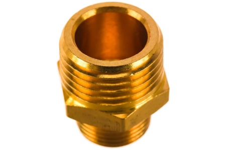 Соединитель резьбовой M1/2"xM3/8" ЭВРИКА ER-MM08/06