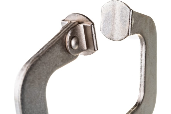 Ручной зажим  ТУНДРА точечный захват, подвижные губки, с фиксатором, 275 мм 4726218