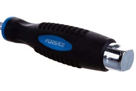 Отвертка Forsage шлицевая силовая магнитная под ключ Profi S2 SL8.0х175мм 26915
