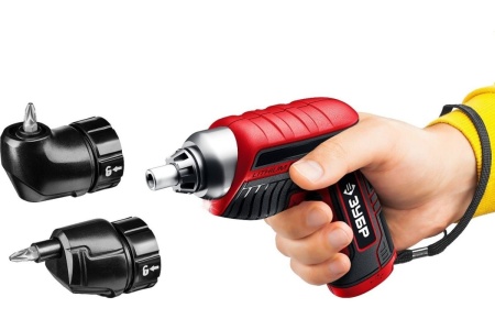 Аккумуляторная отвертка с битами ЗУБР ViX О-Е-3.6 ЛиМ2