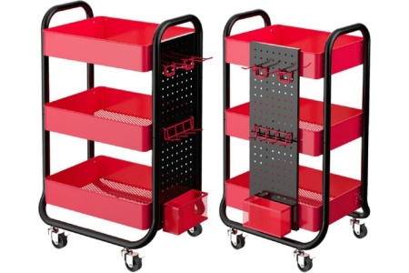 Тележка для хранения мелочей EUREKA на колесиках CP-JJ-CWC-0024