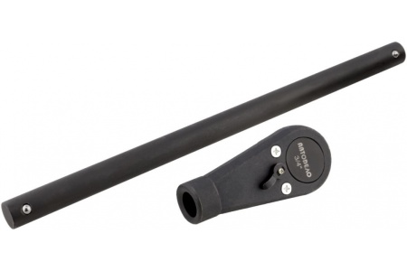 Трещотка с квадратом АвтоDело 3/4 ударная 24 зубца L-510мм 15 градусов 39526 16213 Трещотка с квадратом АвтоDело 3/4 ударная 24 зубца L-510мм 15 градусов 39526 16213