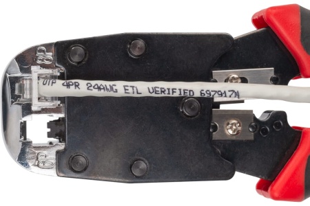 Пресс-клещи для RJ разъемов КВТ JT-02М 84825