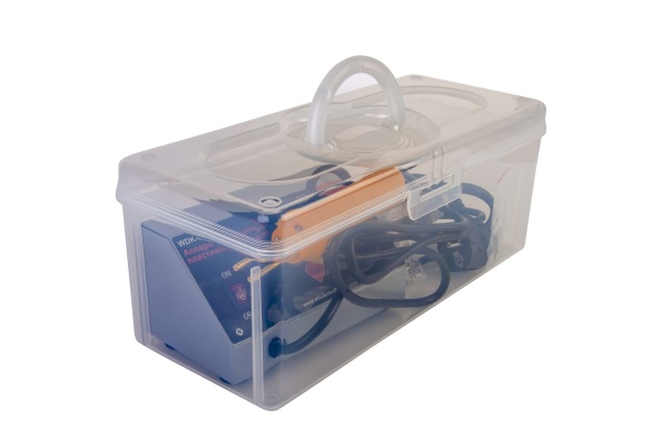 Аппарат для ремонта пластиковых деталей стальными скобами 220В WIEDERKRAFT WDK-65825