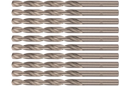 Сверло полированное по металлу (10 шт; 5х62 мм; HSS) FIT IT 33750