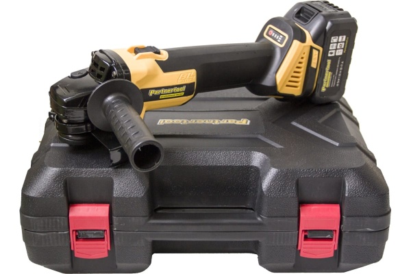 Бесщеточная аккумуляторная угловая шлифовальная машина PARTNERTOOL PBAG125SET-20 Бесщеточная аккумуляторная угловая шлифовальная машина PARTNERTOOL PBAG125SET-20