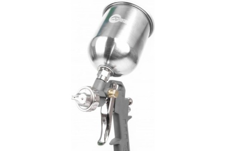 Пневматический краскопульт INTERTOOL HP, форсунка 1.5 мм, бачок 600мл PT-0205
