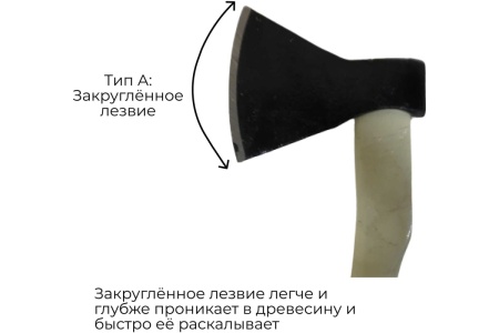 Хозяйственный кованый топор Агростройлидер 1.2 кг А1 Т7