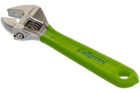 Разводной ключ СИБРТЕХ 150 мм, никелированный 15524