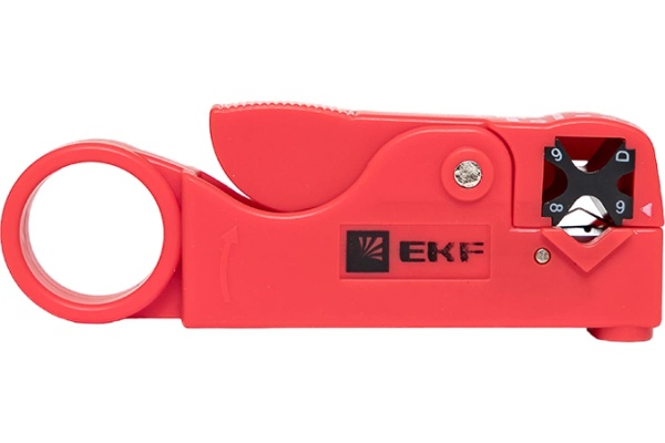 Инструмент для разделки и зачистки коаксиального кабеля EKF TERACOM TRC-S10