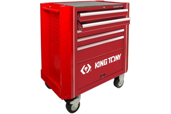 Набор инструментов в красной тележке, 161шт KING TONY 932A-005MR