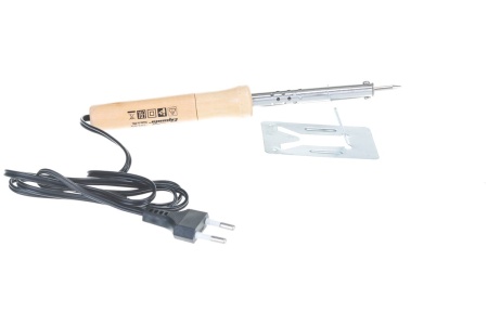 Паяльник с ручкой из дерева SPARTA 40 Вт, 220 В 913102