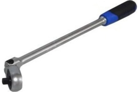 Трещотка Forsage реверсивная, шарнирная, удлиненная, с резиновой ручкой F-802418L Трещотка Forsage реверсивная, шарнирная, удлиненная, с резиновой ручкой F-802418L