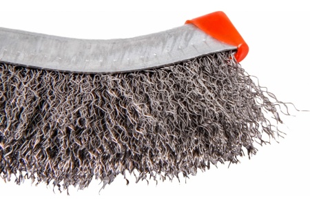 Щётка NORGAU с пластиковой рукояткой, стальная проволока 087602102