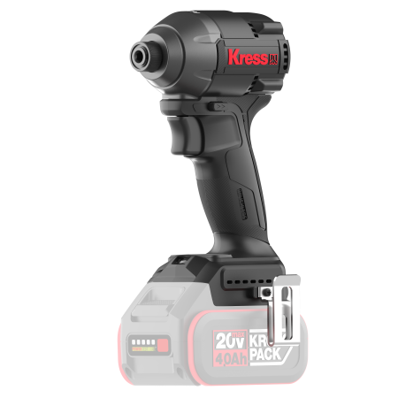 Винтоверт аккумуляторный бесщеточный ударный KRESS KUB61.9, 20В, 230 Нм, без АКБ и ЗУ, коробка