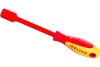 Диэлектрический ключ-отвёртка IZELTAS 1000V, торцевой, 14мм, длина 230 мм 4773190140