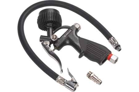 Пистолет для накачки шин Airline с манометром 10 АТМ PRO ATBU043