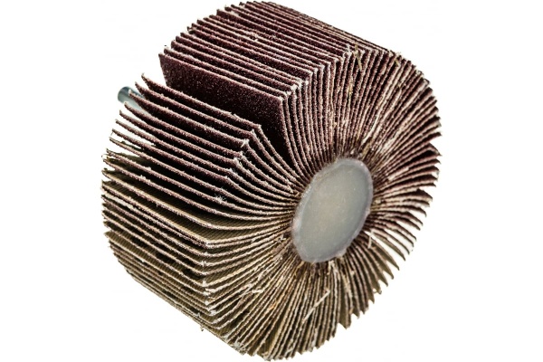 Круг лепестковый с оправкой (80х40 мм; P120) ПРАКТИКА 649-127