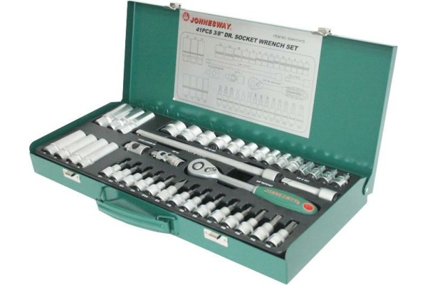 Набор торцевых головок 3/8"DR 6-24 мм Jonnesway S04H3141S