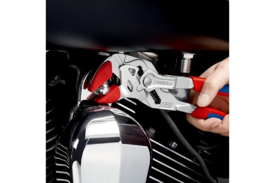 Переставные клещи-ключ Knipex 52 мм (2"), длина 250 мм, хром, 2К ручки, KN-8605250SB